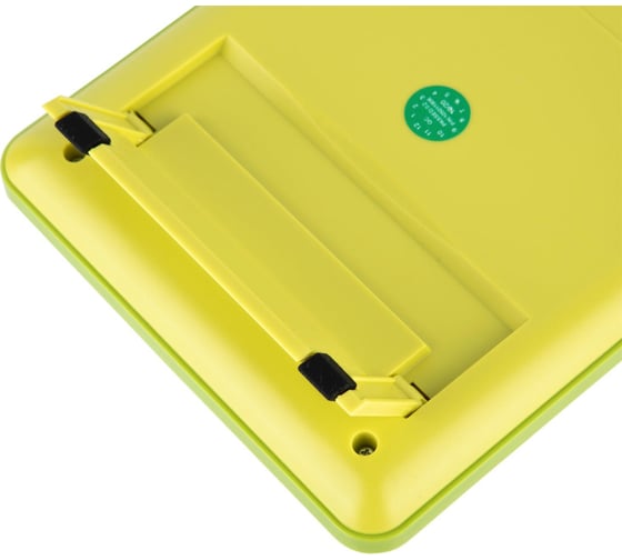 Настольный компактный калькулятор DELI touch em01551, 12 разрядный, двойное питание, желтый 1407150