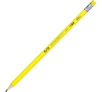 Чернографитный карандаш DELI scribe eu50806 hb, ластик, корпус ассорти 1550863