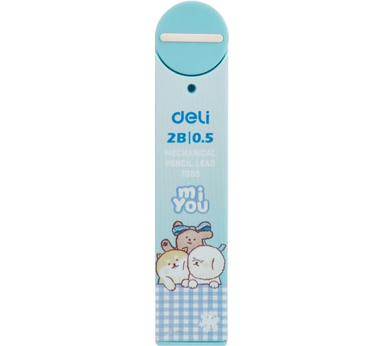 Микрографический стержень DELI miyou 2b, 0.5 мм, ассорти, 20 шт. 1589764