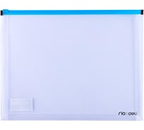 Папка-конверт DELI e38975 на молнии zip, А4, рр 0,18 мм, ассорти 1406478