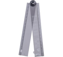 Складная линейка DELI eg01102orbit 30 см, прозрачный/тонированный пластик 1259060