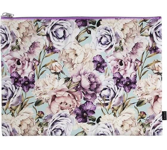Папка LOREX 1 отделение А4 FLORISTIC COLLECTION. TENDERNESS 330x260 мм молния ПВХ LXPOMP-FC2 1