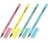 Набор шариковых ручек LOREX PASTEL SLIM SOFT синий 1 цвет, 0,5 мм 4 шт круглый корпус ultra-soft touch игольчатый наконечник LXOPSS-PS1-4p 1