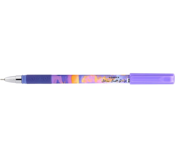 Набор гелевых ручек LOREX MIX SLIM SOFT GRIP 0,5 мм ассорти 4 шт LXGPSSG-MX-4p