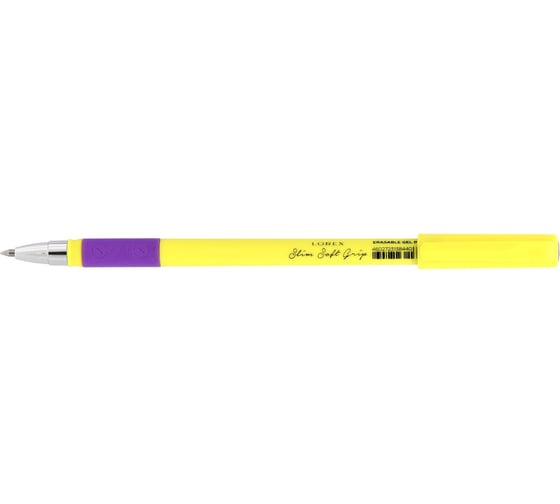 Набор гелевых стираемых ручек LOREX NEON Slim Soft Grip 0,5 мм синий 4 шт ultra-soft touch грип LXEPSSG-NN4-4p
