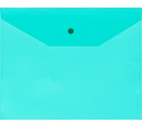 Папка-конверт на кнопке OfficeSpace А5, 190х240 мм, 120 мкм, пластик 344555