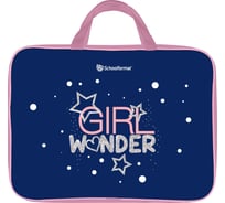 Папка для труда Schoolformat с ручкой А4 GIRL WONDER 330x265x60 полиэстер, синий, для девочек ПТРТМР-ГЛВ