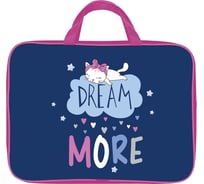 Папка для труда Schoolformat с ручкой А4 KITTEN'S DREAMS 350x265x60 ткань, для девочек ПТРТМР-КТД