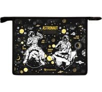 Папка для тетрадей Schoolformat 1 отделение А4 ASTRONAUT 325x230x55 молния, пластик, для мальчиков ПТПМА4-АСТ