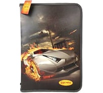 Папка Limpopo ТМ ТАЧКИ А4, пластиковая, молния вокруг, 325х230х25 мм арт. LPR0511 ПапТ2103