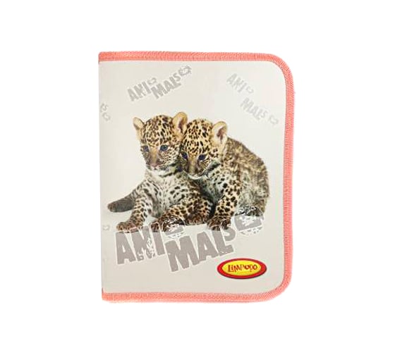 Папка Limpopo ТМ ANIMALS А5, пластиковая, молния вокруг, 230х180х25 мм арт. LPR0508 ПапТ2137 1