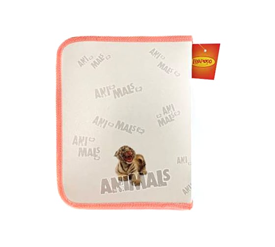 Папка Limpopo ТМ ANIMALS А5, пластиковая, молния вокруг, 230х180х25 мм арт. LPR0508 ПапТ2137
