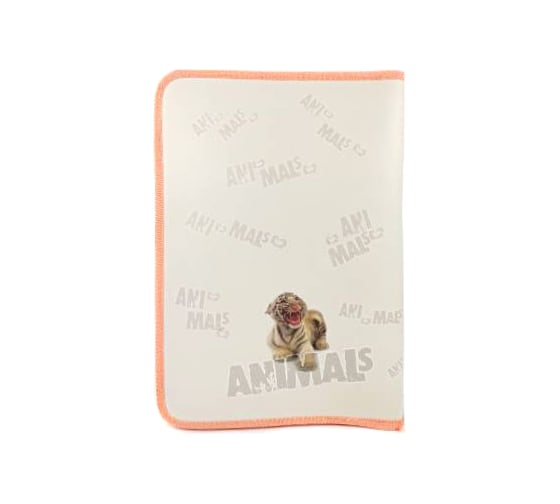 Папка Limpopo ТМ ANIMALS А4, пластиковая, молния вокруг, 325х230х25 мм арт. LPR0512 ПапТ2104