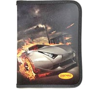 Папка Limpopo ТМ ТАЧКИ А5, пластиковая, молния вокруг, 230х180х25 мм арт. LPR0507 ПапТ2136