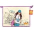 Папка Limpopo ТМ FASHION А4, пластиковая, молния сверху, 325х230х55 мм арт. LPR0480 ПапТ2107 1