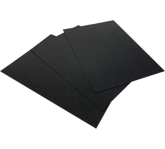 Обложки Office Kit А4, лен, черные, 100 шт. LBCA400250