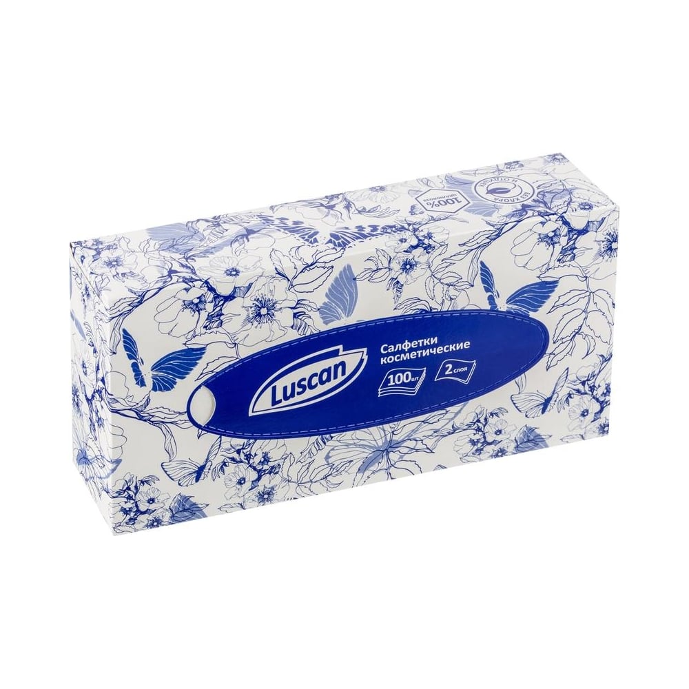 Косметические салфетки Luscan 2-слойные, 35 уп. по 100 шт 829267 ...