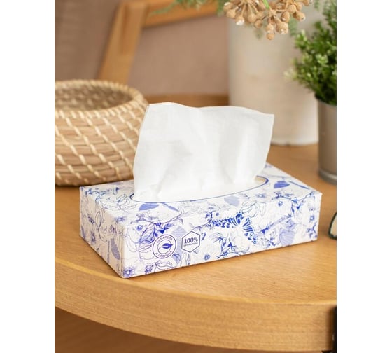Косметические салфетки Luscan 2-слойные, 35 уп. по 100 шт 829267