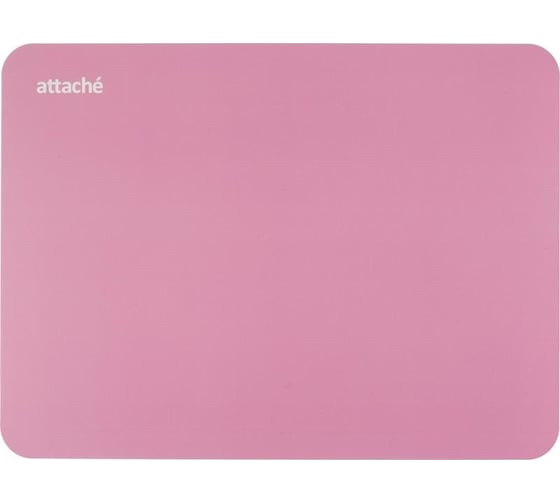 Коврик на стол Attache нм-03о акварель, 430x320 мм, розовый 1691757 1