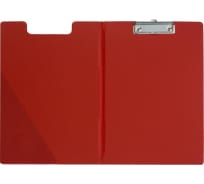 Папка-планшет Bantex 4210-09 a4, красный, с верхней створкой 49876