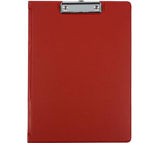 Папка-планшет Bantex 4210-09 a4, красный, с верхней створкой 49876