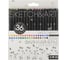 Набор линеров для скетчинга Bruno Visconti sketchart black edition 0.36 мм, 36 цветов 36-0020 1627209 1
