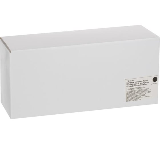 Лазерный картридж Retech tk-3190 черный, для kyocera ecosys p3055 1617600