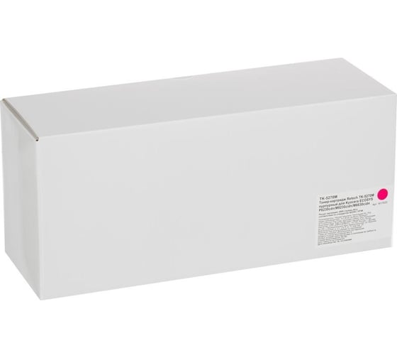 Тонер-картридж Retech tk-5270m пурпурный, для kyocera p6230,6630 1617620