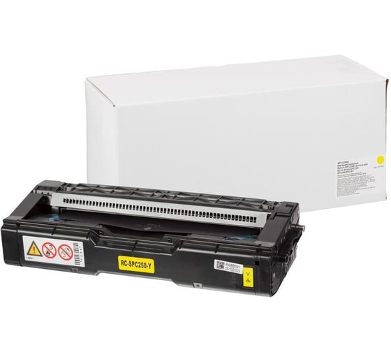 Лазерный картридж Retech sp c250e желтый, для ricoh sp c250dn sf 1617607 1