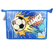 Школьная папка с ручками Limpopo ФУТБОЛ А4, ручки-шнурок, 335х235х55 мм арт. LPR0436 ПапТ2055