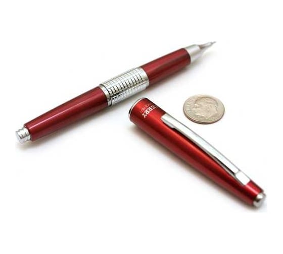 Карандаш Pentel KERRY премиум, автоматический, в подарочном футляре, 0.5 мм, красный корпус 669164