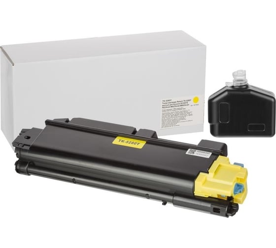 Тонер-картридж Retech tk-5280y желтый, для kyocera p6235,6635 1617625 1