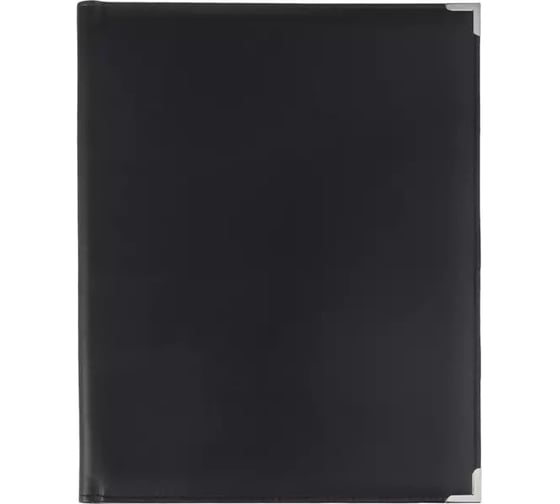 Адресная папка Attache кожзам № 165 черный 92257