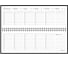 Недатированный планинг Attache Sidney Nebraska гребень, черный 3-318/02 1568291 2