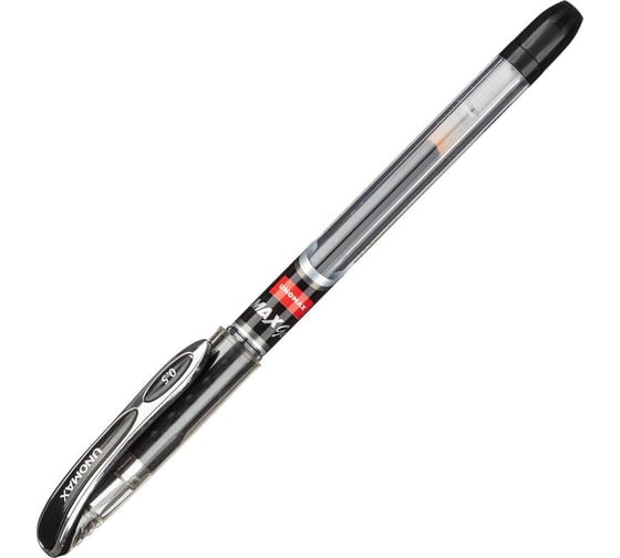 Гелевая ручка Unimax Max Gel черная, 0.3 мм 722473