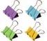 Зажимы для бумаг Attache Bright Colours 32 мм, цветные, 12 шт в упаковке в картонной коробке 1384139 2