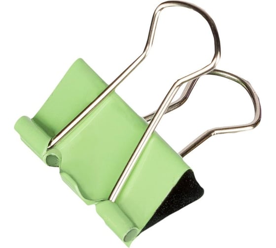 Зажимы для бумаг Attache Bright Colours 25 мм, цветные, 12 шт в упаковке в картонной коробке, 12 упаковок 1384138