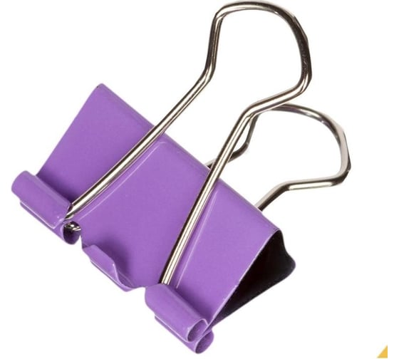Зажимы для бумаг Attache Bright Colours 25 мм, цветные, 12 шт в упаковке в картонной коробке, 12 упаковок 1384138