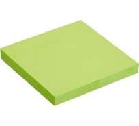 Стикеры Attache Economy 76x76 мм неоновый зеленый, 1 блок, 100 листов 1261847