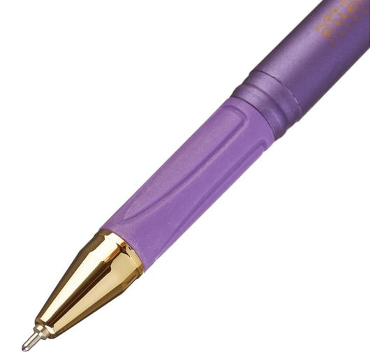 Шариковая ручка Attache Selection Pearl Shine синяя, фиолетовый корпус, 0.4 мм 1038957