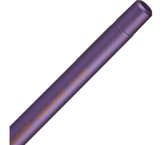 Шариковая ручка Attache Selection Pearl Shine синяя, фиолетовый корпус, 0.4 мм 1038957