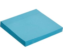 Стикеры Attache Economy 76x76 мм неоновый синий, 1 блок, 100 листов 1261848