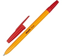 Шариковая ручка Attache Economy красная, оранжевый корпус, 0.5 мм 1113840