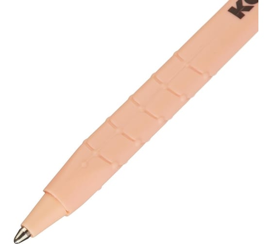 Шариковая одноразовая ручка Kores Pastel K0R-M синяя, 0.7 мм, 37086 1278529