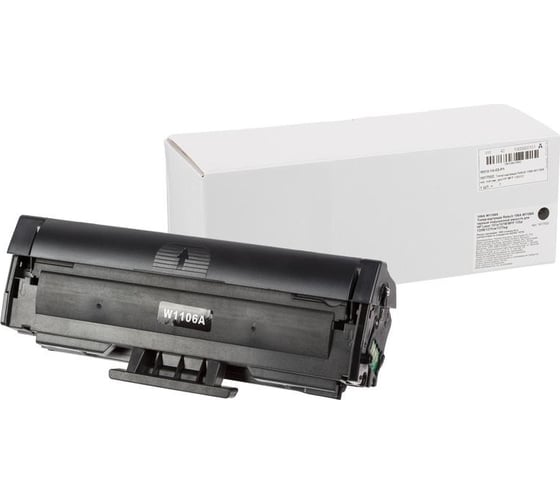 Тонер-картридж Retech 106a w1106x черный, повышенная емкость, для hp mfp 135,137 1617552 1