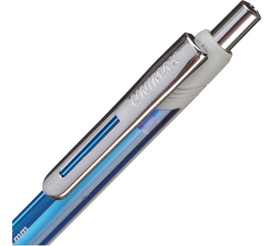 Шариковая автоматическая ручка Unimax Top Tek Fusion синяя, 0.5 мм 1038963