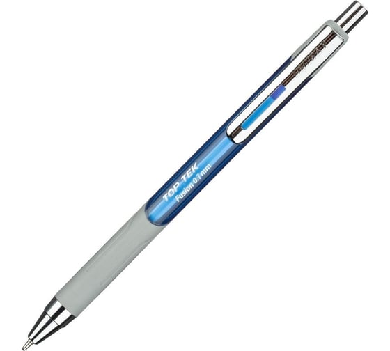 Шариковая автоматическая ручка Unimax Top Tek Fusion синяя, 0.5 мм 1038963