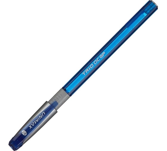 Шариковая одноразовая ручка Unimax Trio DC GP синяя, 0.5 мм 803495