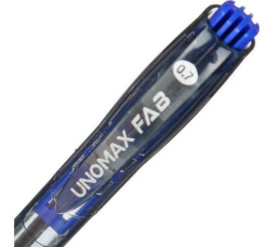 Шариковая одноразовая автоматическая ручка Unimax Fab GP синяя, 0.5 мм 722474
