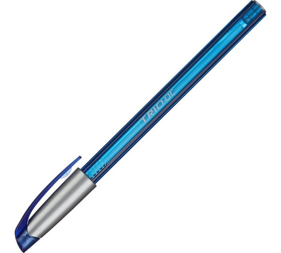 Шариковая одноразовая ручка Unimax Trio DC tinted синяя, 0.5 мм 722465